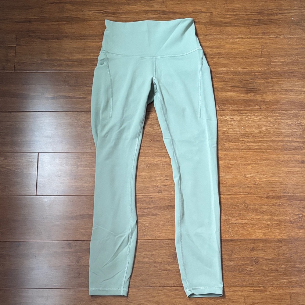 Mint Green High-Waisted Leggings